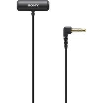 Microfone de lapela Sony ECM-LV1 para gravadores de áudio e câmeras Microfone de lapela Sony ECM-LV1 para gravadores de áudio e câmeras