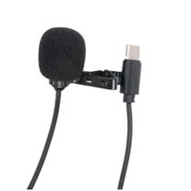 Microfone de Lapela TYPE C - XC-ML-03 - X-CELL
