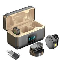 Microfone De Lapela Ulanzi Sem Fio Excelente Microfone Anti Ruído Microfone De Lapela Ulanzi Sem Fio Excelente Microfone Anti Ruído