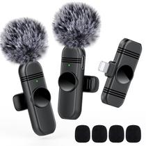 Microfone de Lapela VEZQUA com Redução de Ruído - para iPhone e iPad