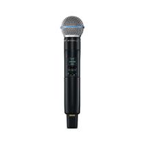Microfone de mão bastão shure slxd2/b58-g58