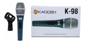 Microfone De Mao Com Fio K-98 Kadosh
