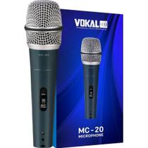 Microfone De Mao Com Fio Profissional MC20 Vokal MC-20