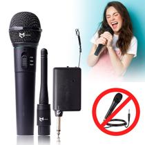 Microfone de Mão Com Fio/Sem Fio(wireless)Profissional Dinâmico Microfone Para Karaoke Show Meeting