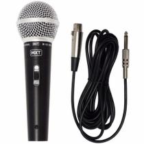 Microfone De Mão Dinâmico Para Dslr Mxt M-58 Cabo 4,8m P2