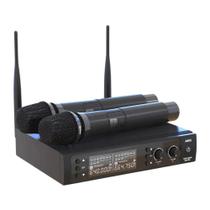 Microfone de Mão Duplo AKG sem Fio WP300 DUAL Bastão Microfone de Mão Duplo AKG sem Fio WP300 DUAL Bastão