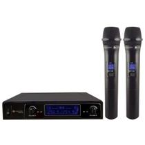 Microfone De Mão Duplo Kadosh Sem Fio, K-302m - Vhf Microfone De Mão Duplo Kadosh Sem Fio, K-302m - Vhf