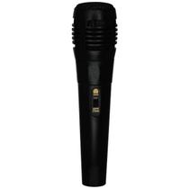 Microfone de Mão Karaokê com Cabo Completo