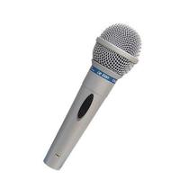 Microfone De Mao Mc-200 Prata Leson