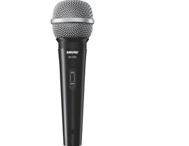 Microfone de Mão Multifuncional Com Fio SV100 Preto SHURE Microfone de Mão Multifuncional Com Fio SV100 Preto SHURE