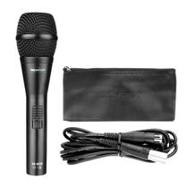 Microfone De Mão Profissional Para Vocal Com Cabo 5 Metros E Estojo M250 Skypix