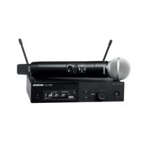 Microfone de Mão Sem Fio SLXD24/SM58-G58 - SHURE Microfone de Mão Sem Fio SLXD24/SM58-G58 - SHURE
