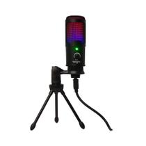 Microfone De Mesa Bright Streamer RGB