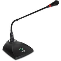Microfone de mesa com fio Gooseneck Pyle PDMIKC5 preto