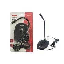 Microfone de Mesa com Fio P2 Tomate MT-1051 - Ideal para Conferências e Gravações Microfone de Mesa com Fio P2 Tomate MT-1051 - Ideal para Conferências e Gravações