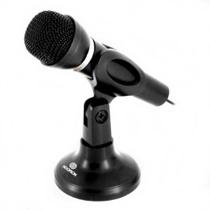 Microfone de Mesa com Haste Ajustável Cabo P2 1,6M Hoopson - MERCORIENTAL