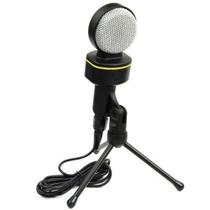 Microfone De Mesa Condensador Alta Sensibilidade Com Tripé MT-1021 - Tomate