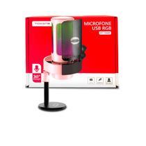 Microfone De Mesa Condensador Rgb Usb Microfone De Mesa Condensador Rgb Usb