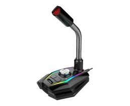 Microfone de Mesa Gamer Rgb Usb C/Modificador de Voz LE-919