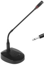 Microfone De Mesa Gooseneck,Led,Xlrxp10,Púlpito,Entrevista