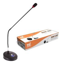 Microfone de Mesa Gooseneck TSI MMF-303 Com Haste Condensador