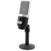 Microfone de mesa Greika GK-USM2 USB para computador PC ou Mac Microfone de mesa Greika GK-USM2 USB para computador PC ou Mac