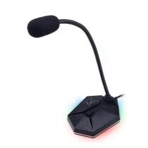 Microfone de mesa Max Rgb Usb 2.0 Cabo De 2 Metros Maxprint