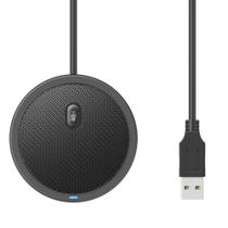 Microfone de Mesa Omnidirecional com Mudo USB Home Office - Docooler