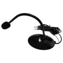 Microfone De Mesa P2 Estéreo Plug 3,5Mm Base Pc Notebook
