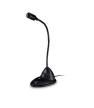 Microfone De Mesa Preto 60000069 Maxprint Microfone De Mesa Preto 60000069 Maxprint