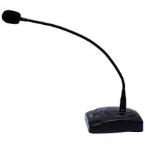 Microfone De Mesa Soundvoice Profissional Gooseneck Mm-100 Preto