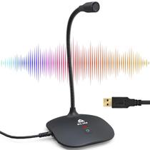 Microfone de mesa USB KLIM Talk para computador - versão 2024