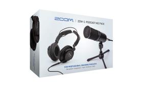 Microfone de Podcast Zoom ZDM-1 - Pacote com Acessórios