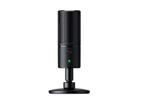 Microfone de streaming Razer Seiren Emote com tela LED de 8 bits