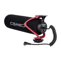 Microfone de vídeo Comica CVM-V30 LITE Supercardioid Red