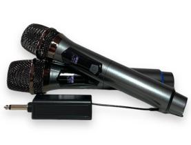 Microfone Digital Sem Fio Wireless Uhf Para Karaokê Igreja