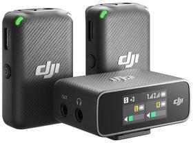 Microfone Digital Wireless Dji Mic para Cameras e Smartphones (2,4 GHZ)