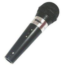 Microfone Dinâmico 600R C/ Cabo 3 Metros - Preto - Tblack Microfone Dinâmico 600R C/ Cabo 3 Metros - Preto - Tblack