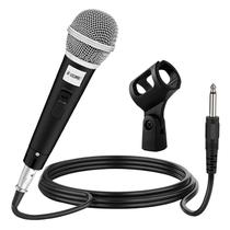 Microfone Dinâmico Cardioide com Fio 5 CORE PM 18 XLR para Vocais