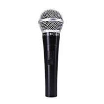 Microfone Dinâmico Cardioide P10 XLR Custom Sound CSMS 58 Cabo 5M