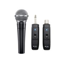 Microfone Dinâmico Cardioide Shure SM58-LC com Adaptador Sem Fio Microfone Dinâmico Cardioide Shure SM58-LC com Adaptador Sem Fio