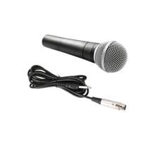 Microfone Dinâmico Com Cabo 2 Metros Eletromex EL-5004 - Altomex/Eletromex