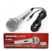 Microfone Dinâmico com Fio P10 - MXT Microfone Dinâmico com Fio P10 - MXT