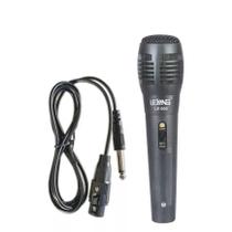 Microfone dinâmico com fio para karaokê palestras