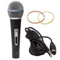 Microfone Dinâmico Com Fio Tk 22c Onyx F097