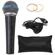 Microfone Dinâmico Com Fio Tk 58c Onyx Microfone Dinâmico Com Fio Tk 58c Onyx