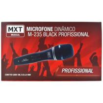 Microfone dinâmico de mão c/ fio -- M-235 -- MXT -- c/ cabo 3 metros