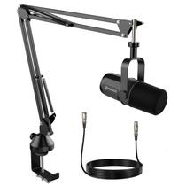 Microfone dinâmico FDUCE XLR SL40X para gravação vocal