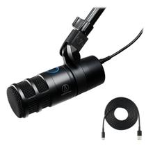 Microfone Dinâmico Hipercardioide Audio-technica At2040 Para Podcasts E Shows