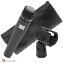 Microfone Dinâmico Para Instrumento E Voz Kadosh K57 Preto Microfone Dinâmico Para Instrumento E Voz Kadosh K57 Preto